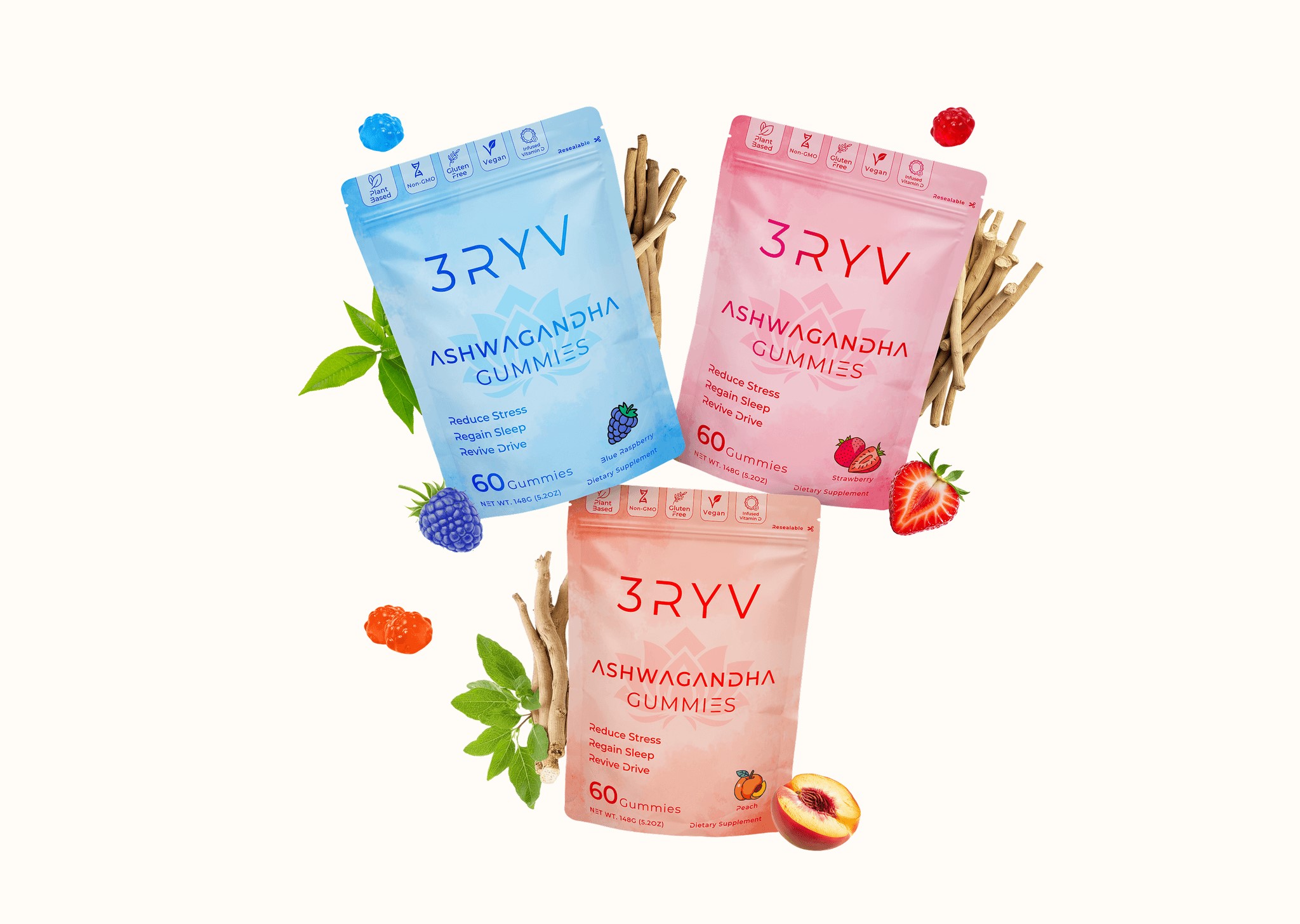 3RYV Nutrition Shopify store